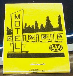 Hokans Motel (Scotts Superior Inn & Cabins, Hokans, Tallmans Motel) - Matchbook (newer photo)